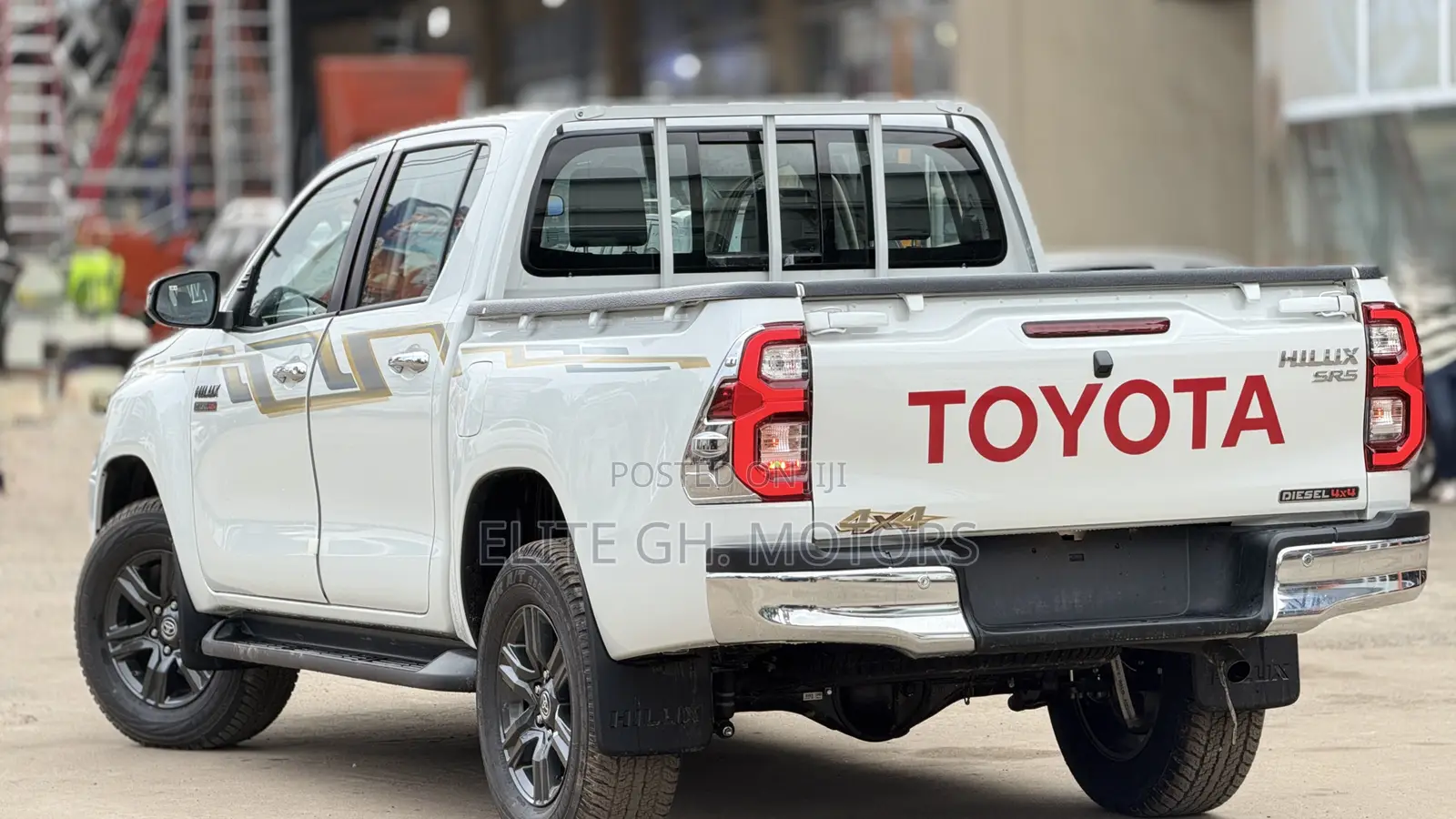 New Toyota Hilux 2025 White
