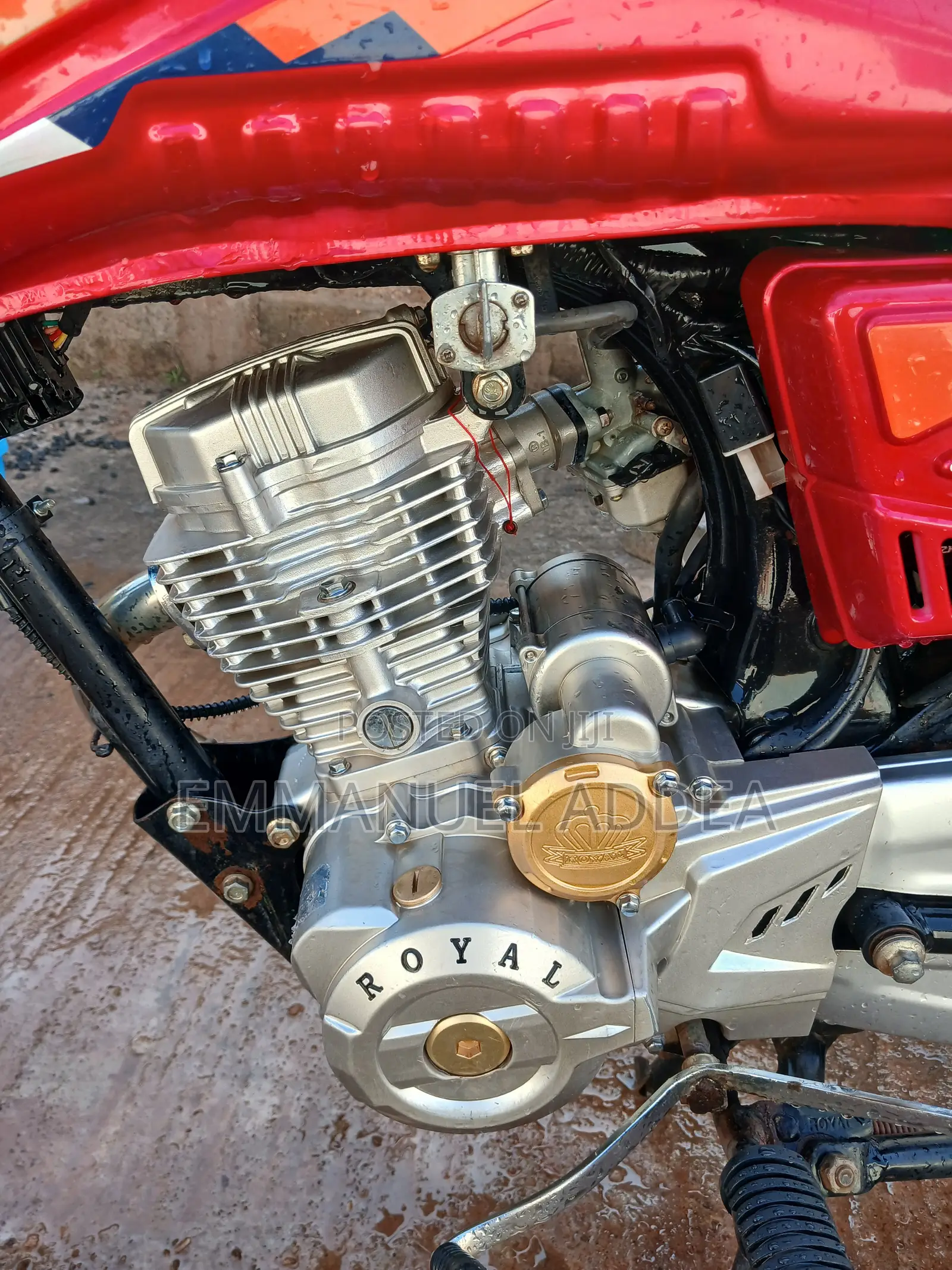 New Royal Motorcycle 2026 Red