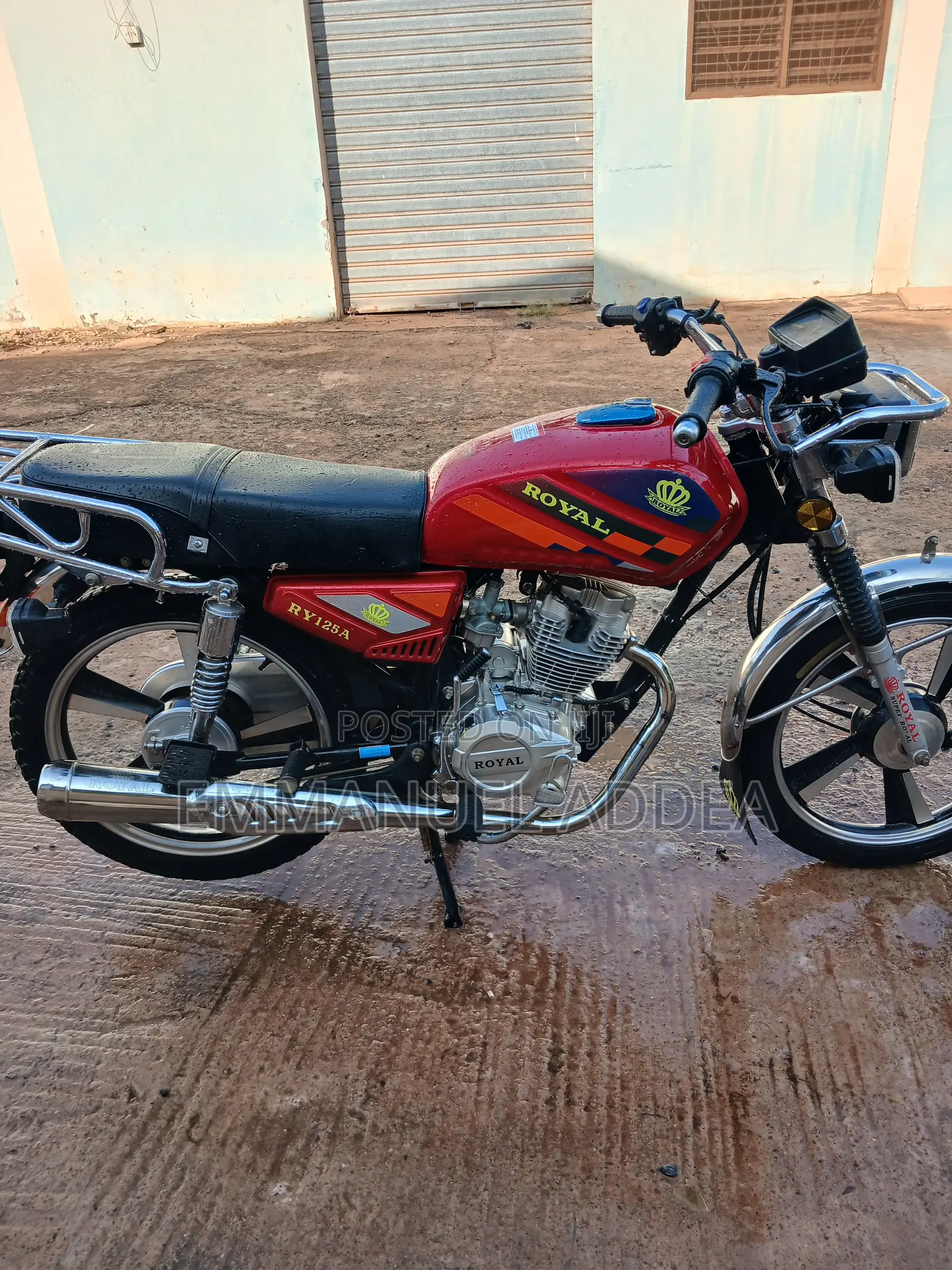 New Royal Motorcycle 2026 Red
