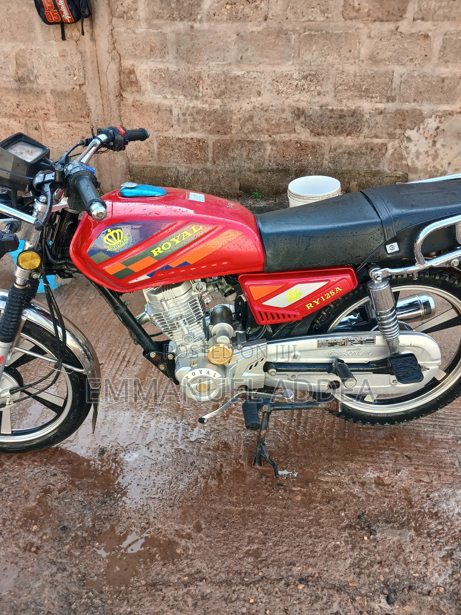 New Royal Motorcycle 2026 Red