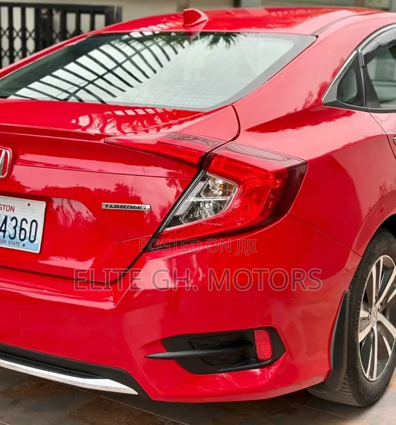 Honda Civic Touring Sedan 2020 Red