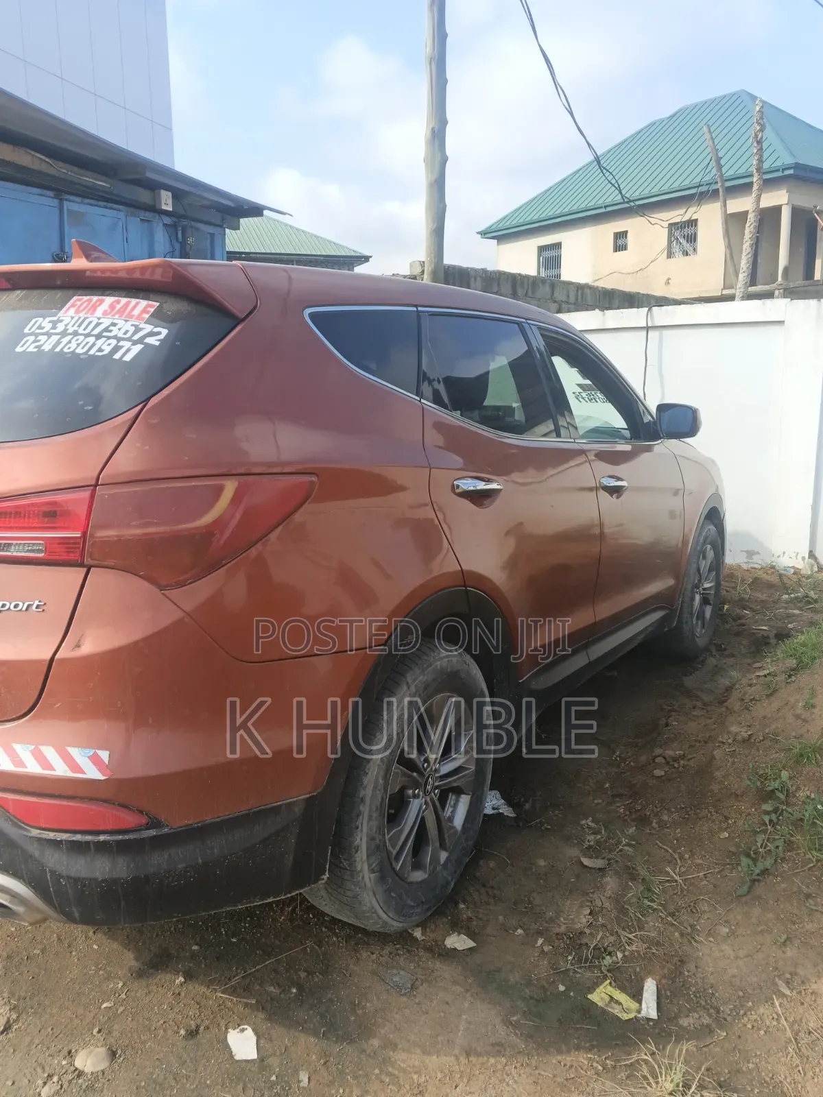 Hyundai Santa Fe 2015 Orange