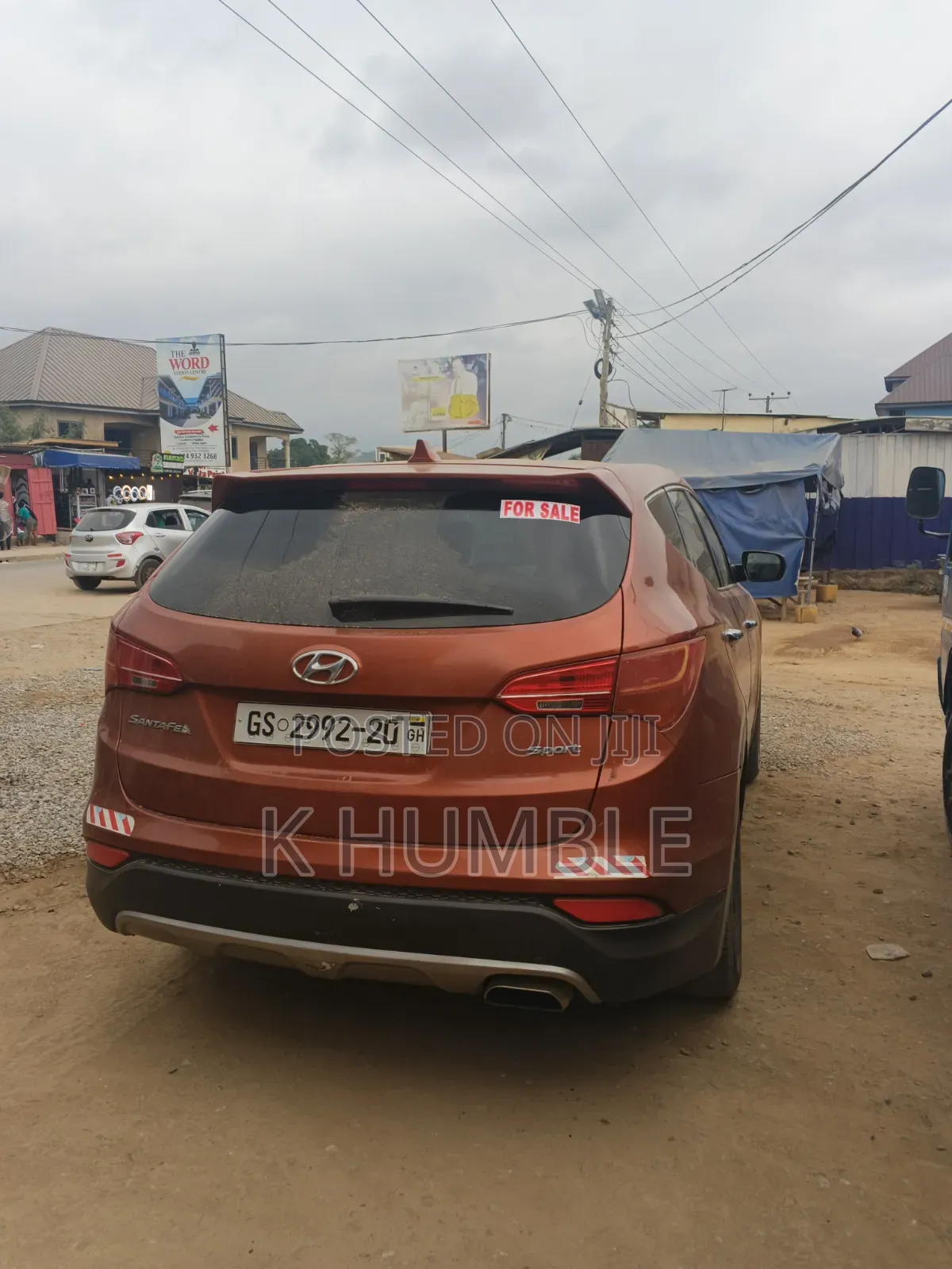 Hyundai Santa Fe 2015 Orange