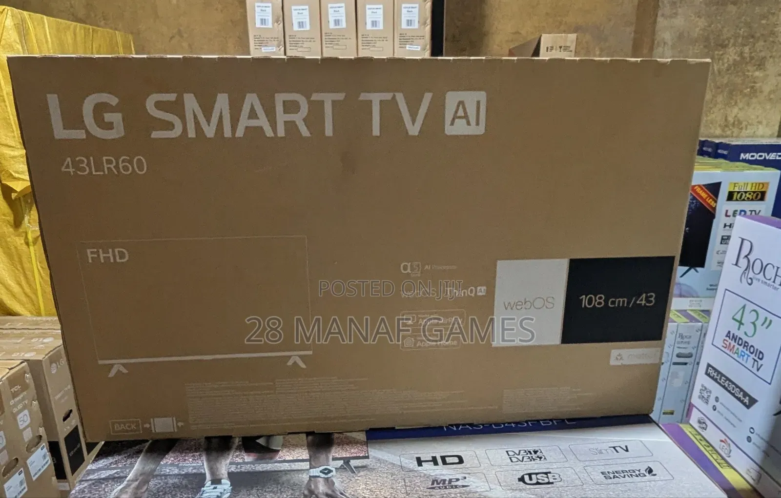 43 Inches LG Qled Smart TV