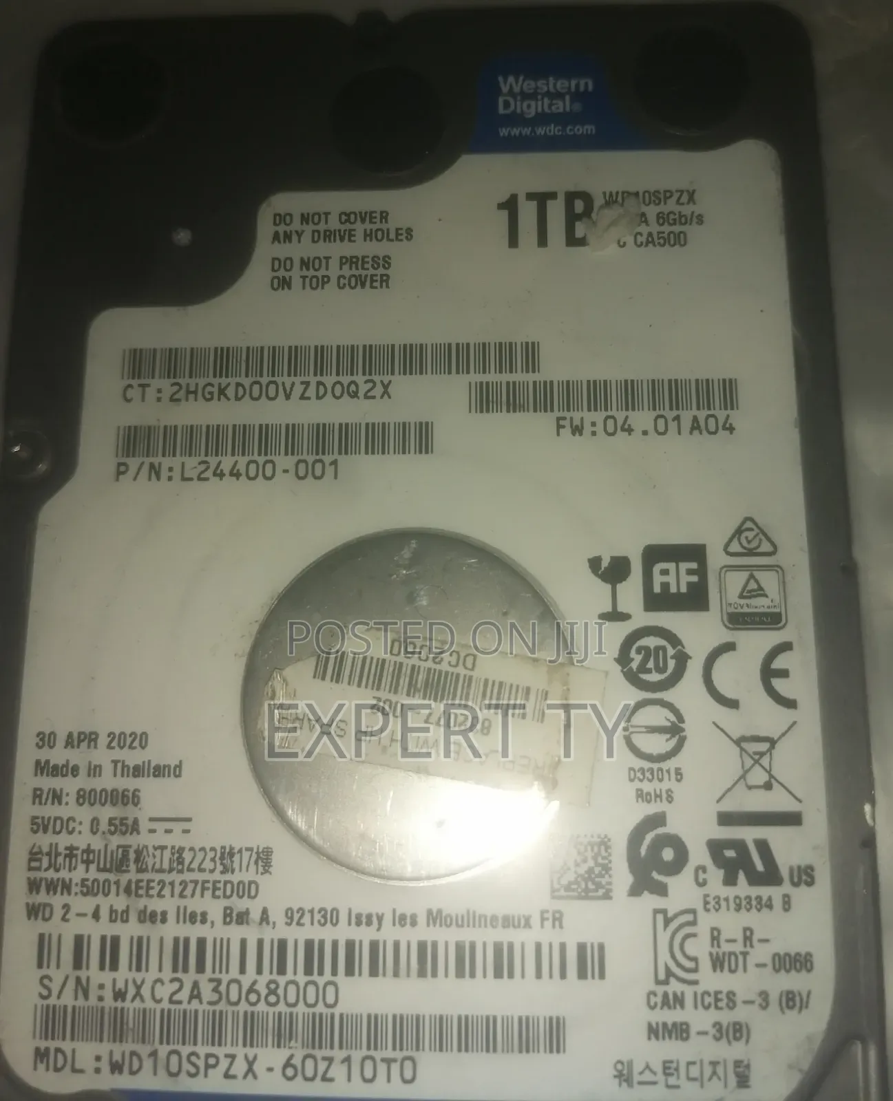 1 TB Hard Drive
