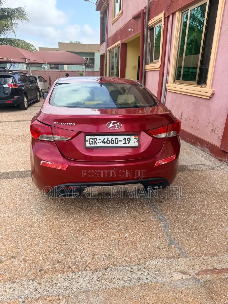 Hyundai Elantra 2013 Red