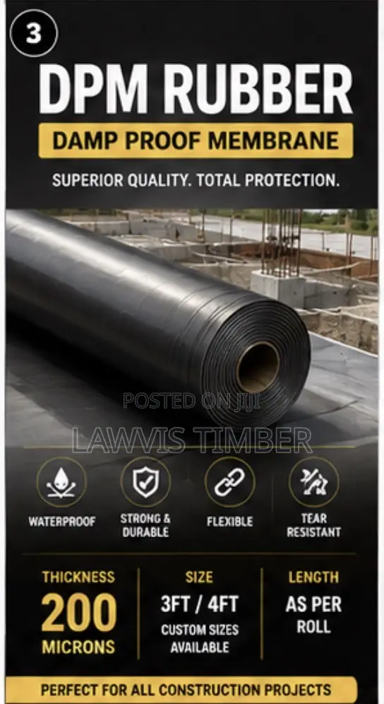 Black Rubber for Flooring ( Half Bundle )
