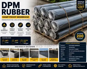 Black Rubber for Flooring ( Half Bundle )