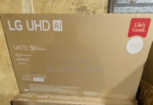 50 Inches LG Qled Smart Television