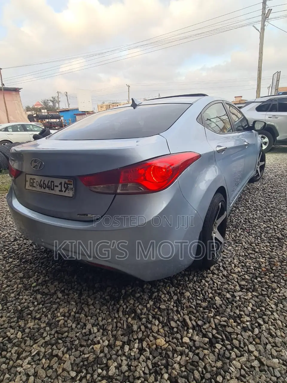 Hyundai Elantra Limited Sedan FWD (1.8L 4cyl 6A) 2013 Blue