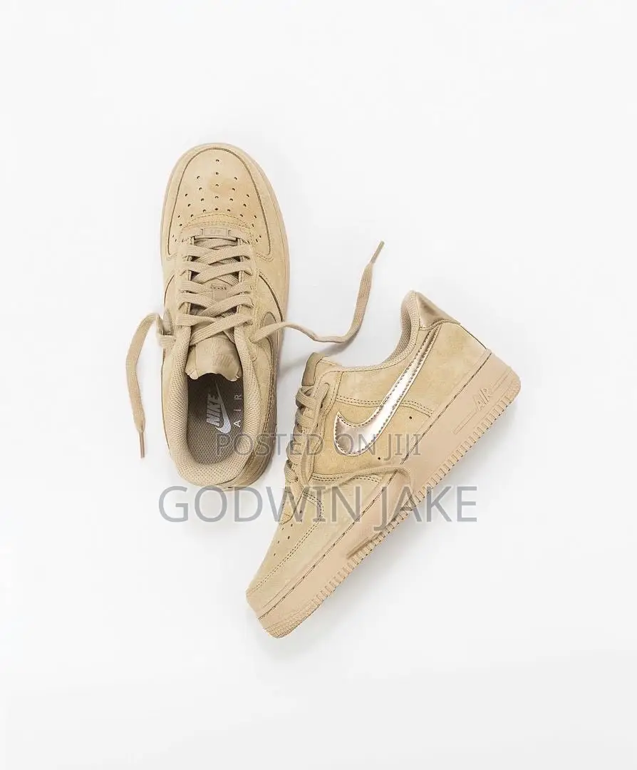 Affordable Nike Air Force 1 Low "Bio Beige Metallic Gold"