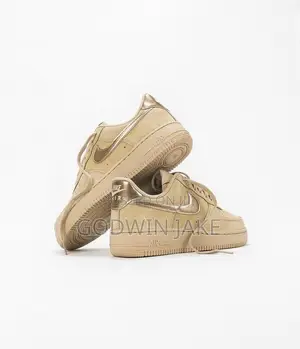 Affordable Nike Air Force 1 Low "Bio Beige Metallic Gold"