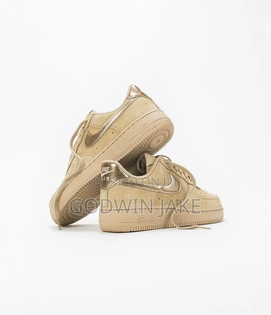 Affordable Nike Air Force 1 Low "Bio Beige Metallic Gold"