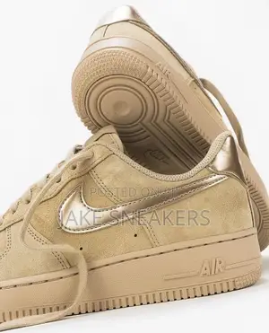 Affordable Nike Air Force 1 Low "Bio Beige Metallic Gold"