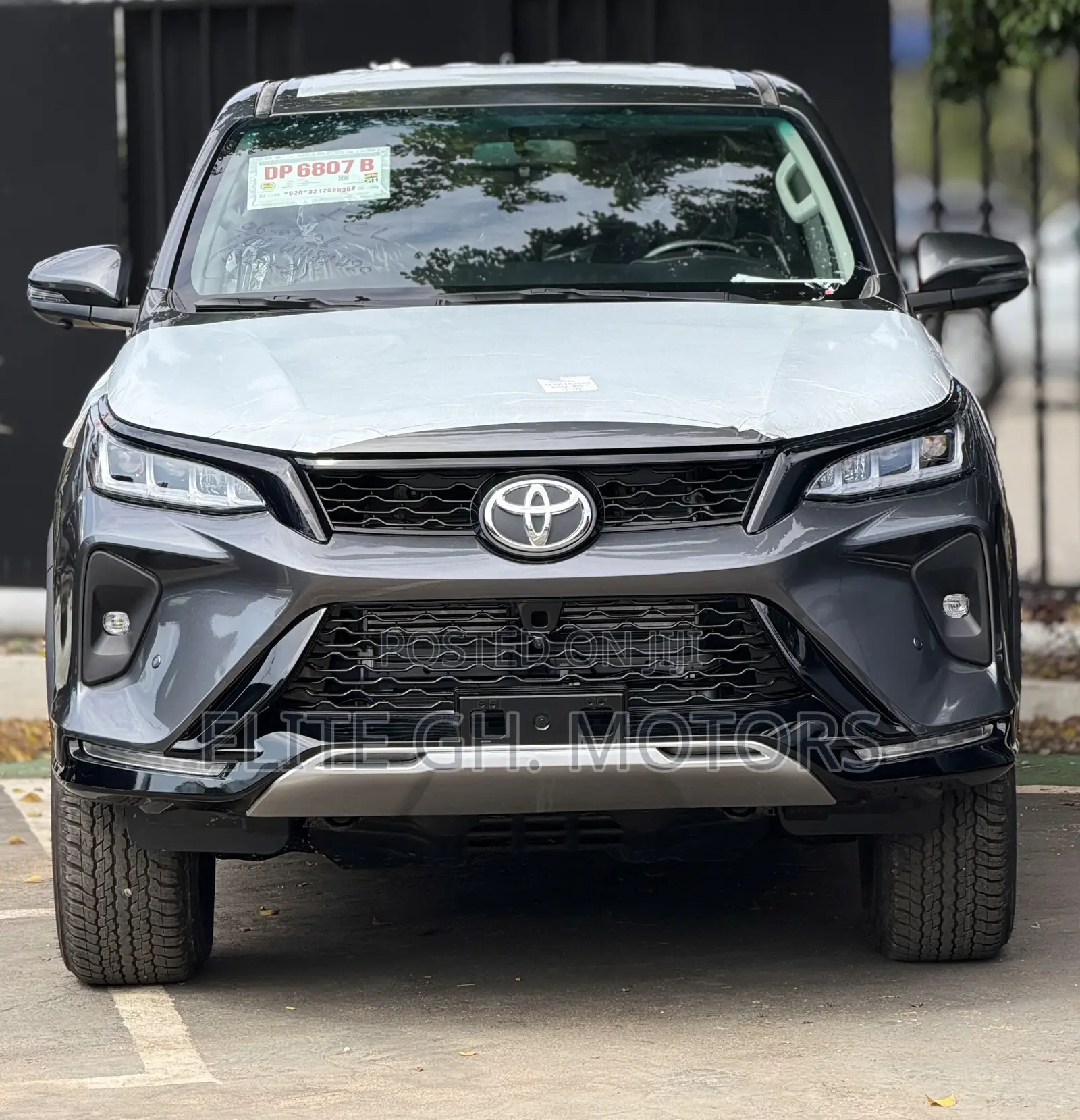 New Toyota Fortuner 2025 Gray
