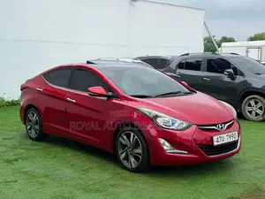 Hyundai Avante 2014 Red