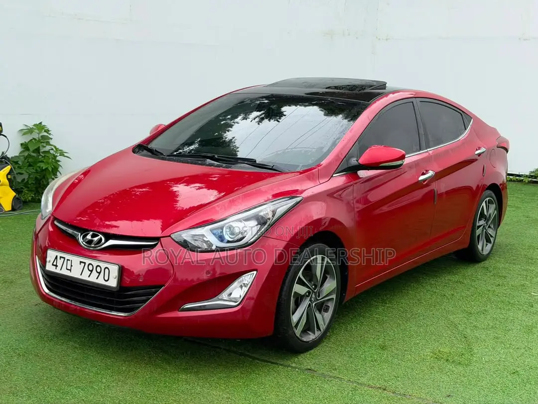 Hyundai Avante 2014 Red