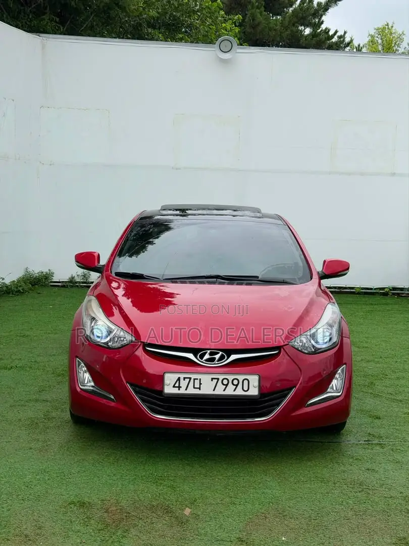 Hyundai Avante 2014 Red