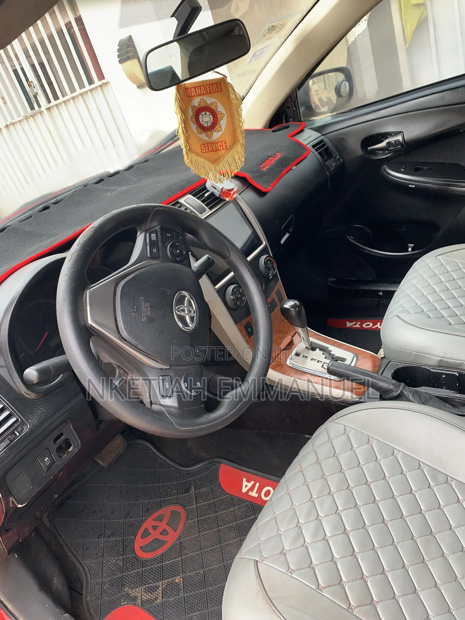 Toyota Corolla S 4dr Sedan (1.8L 4cyl 4A) 2010 Red