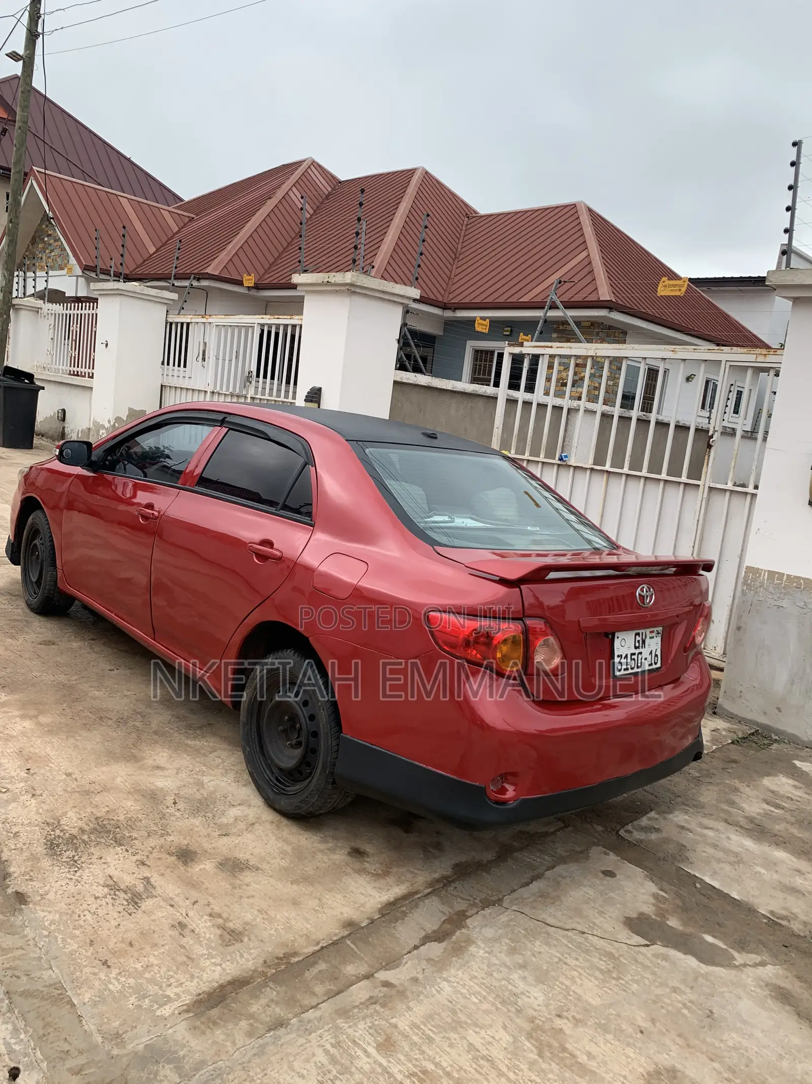 Toyota Corolla S 4dr Sedan (1.8L 4cyl 4A) 2010 Red