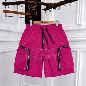 Side Pocket Male Short