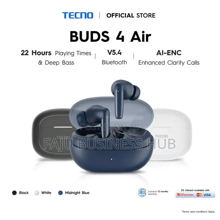 Tecno Buds 4 Air
