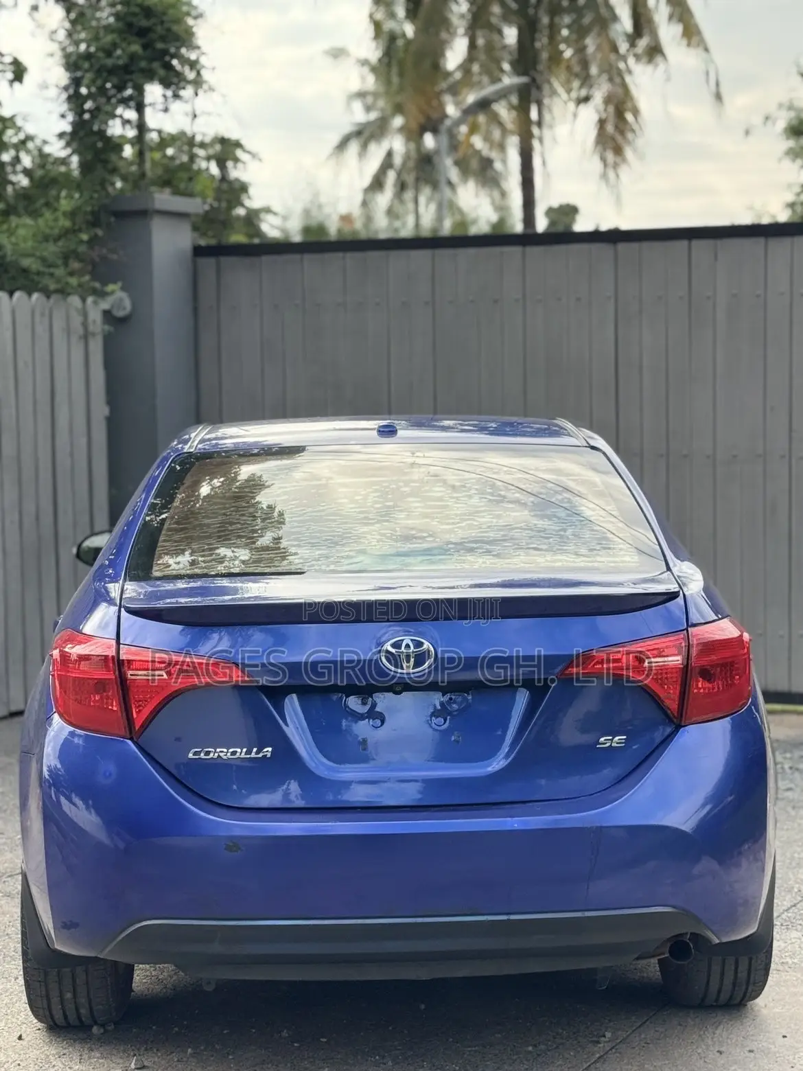 Toyota Corolla 2017 Blue