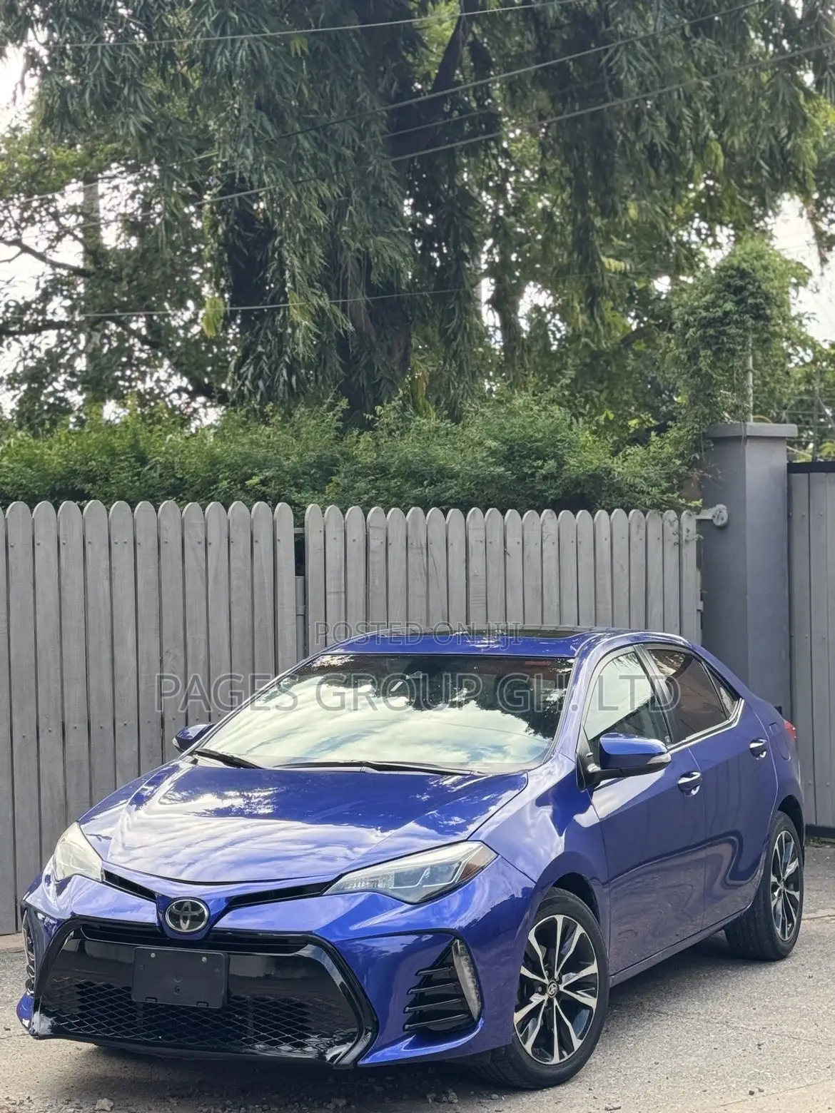 Toyota Corolla 2017 Blue