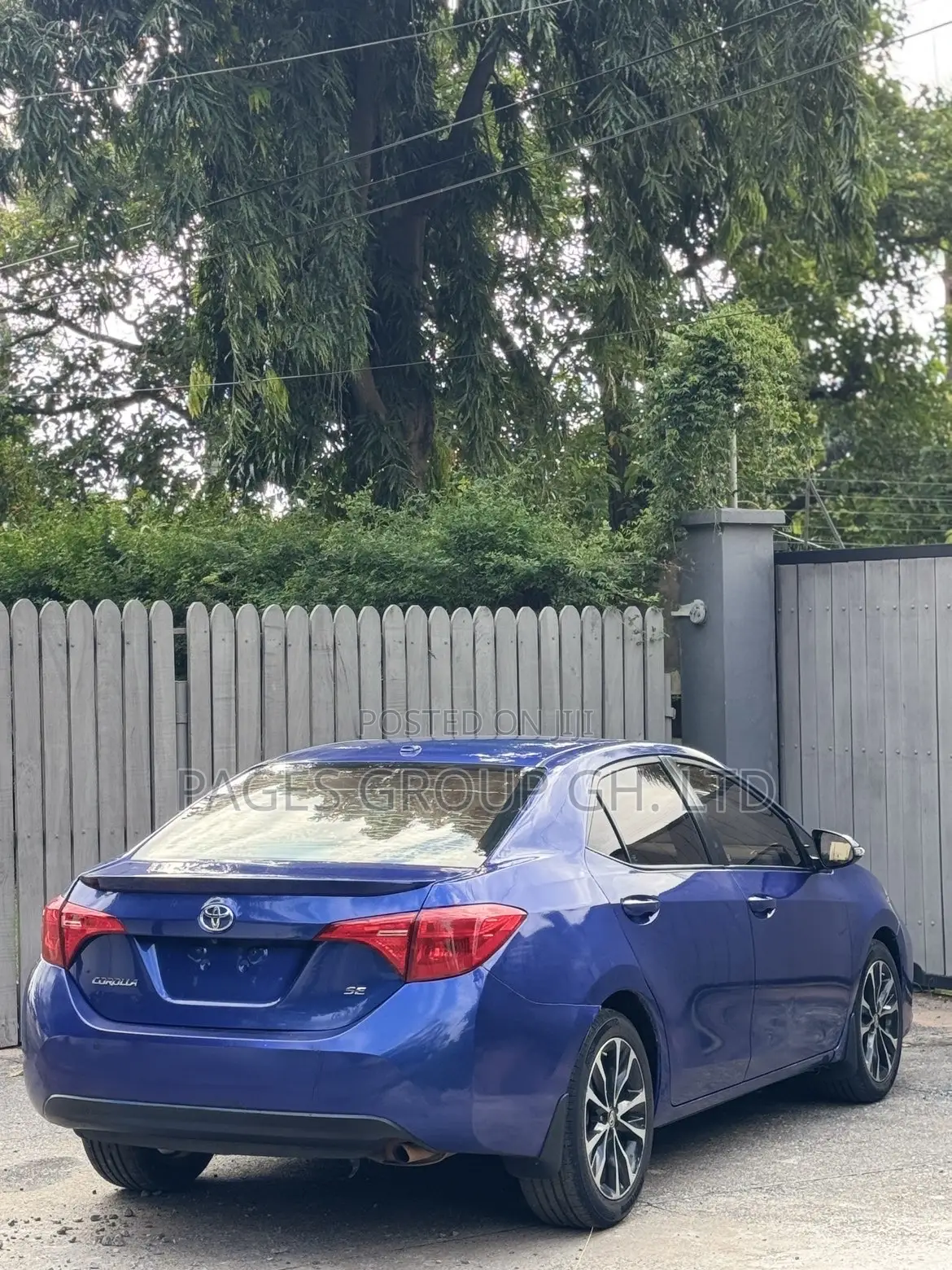 Toyota Corolla 2017 Blue