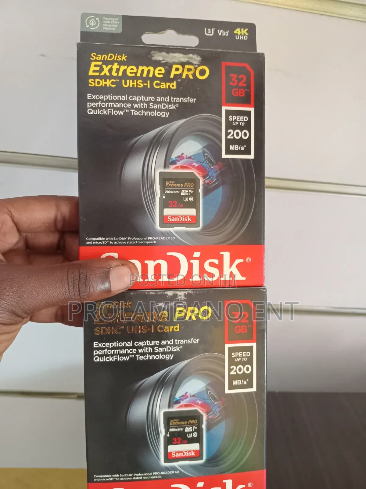 32gb Sandisk Extreme Pro SDXC Uhs-I Card