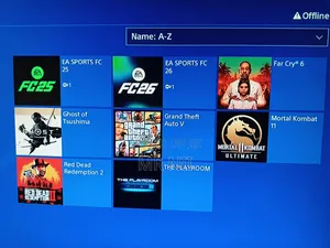 PS4 Slim 1TB With 7 Offline Games