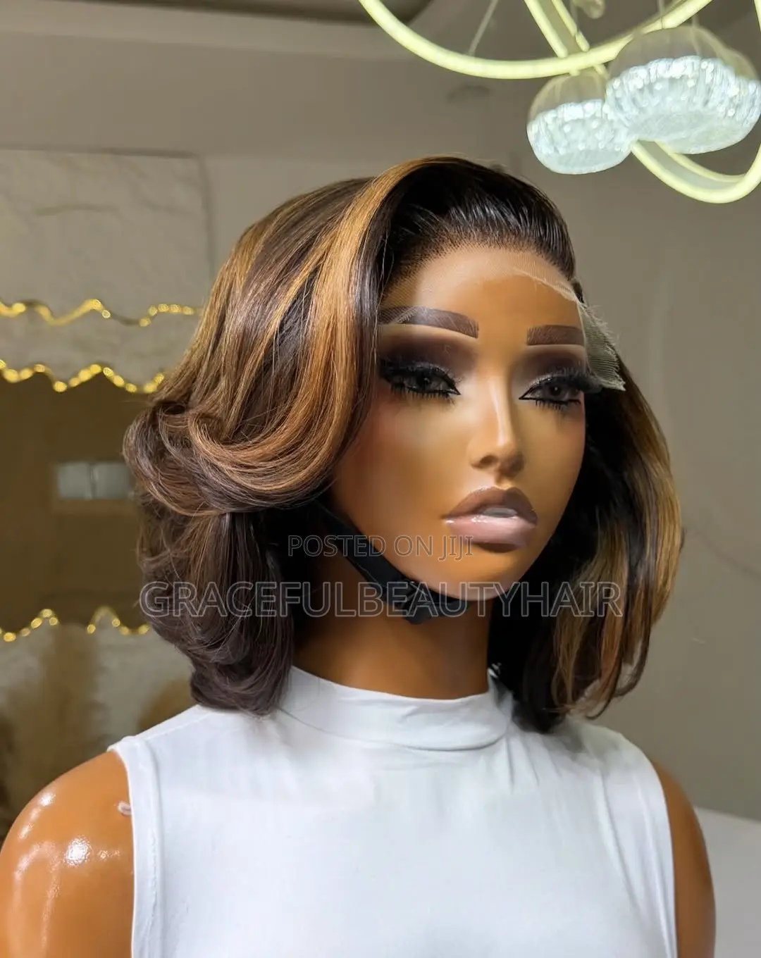 10 Inches Vietnamese SDD Layered Bob Wig