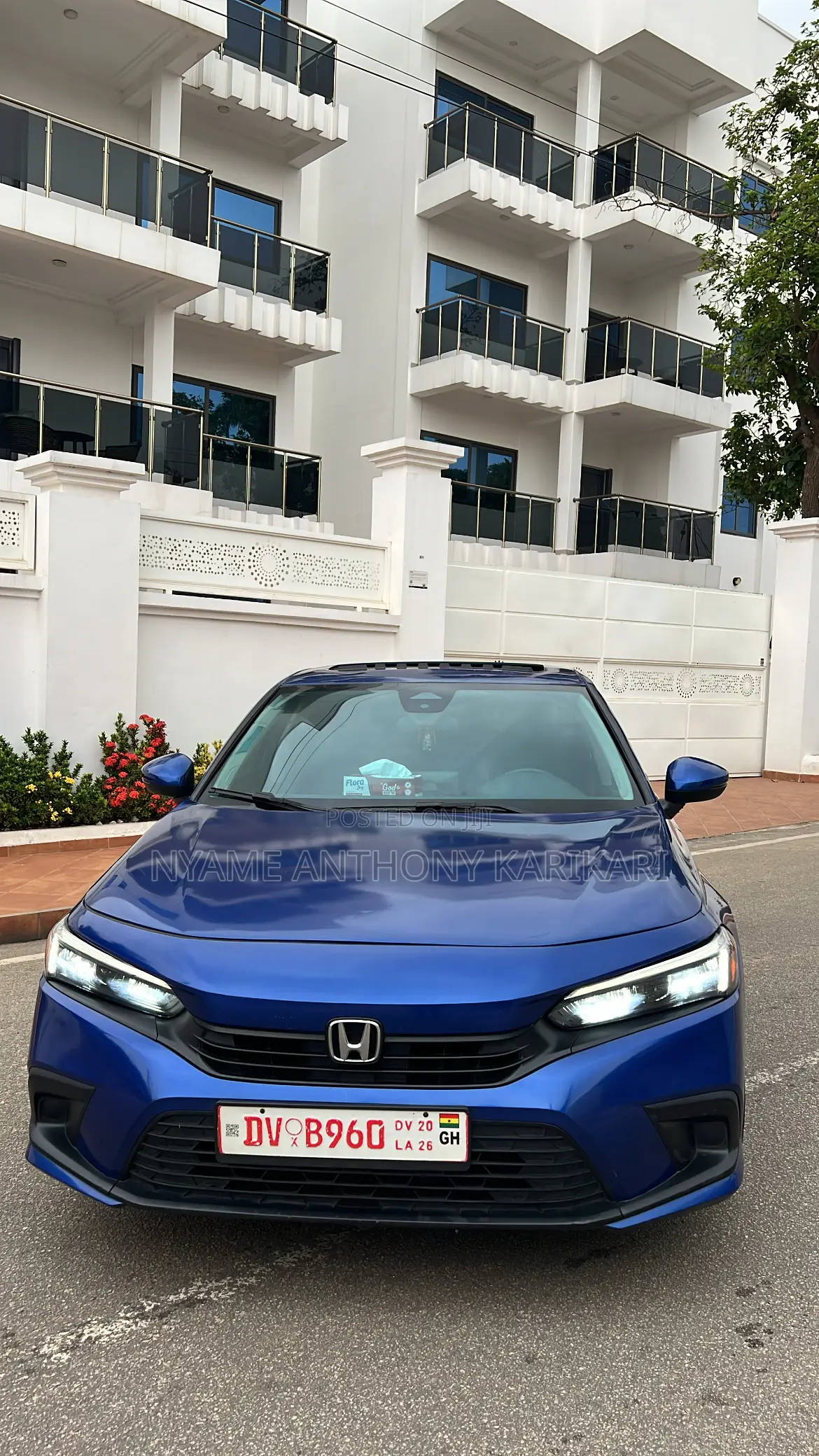 Honda Civic EX 2022 Blue