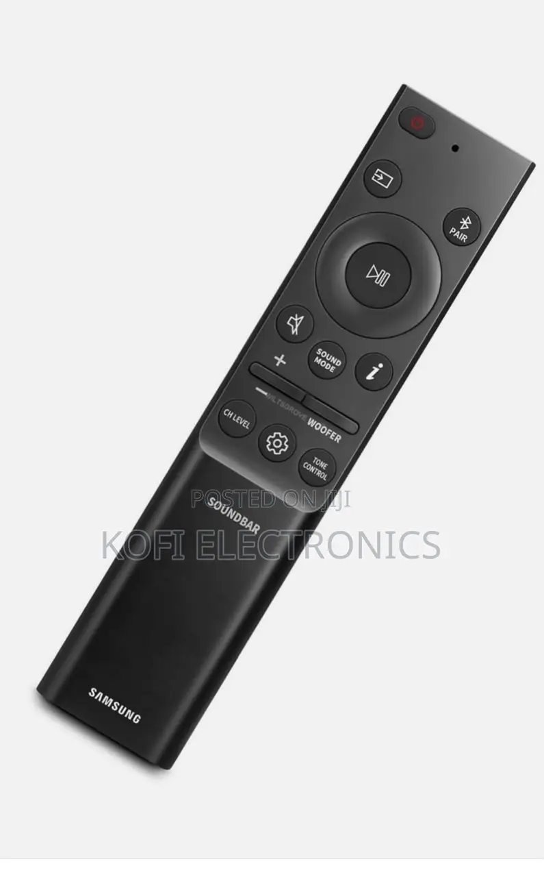 Samsung Soundbar Remote - Black
