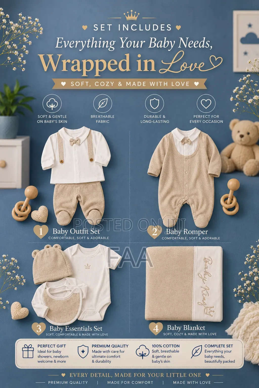 Baby Gift Set Kids Clothes