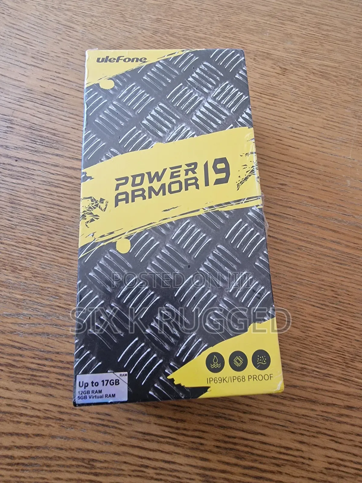New Ulefone Power Armor 19 256 GB Black