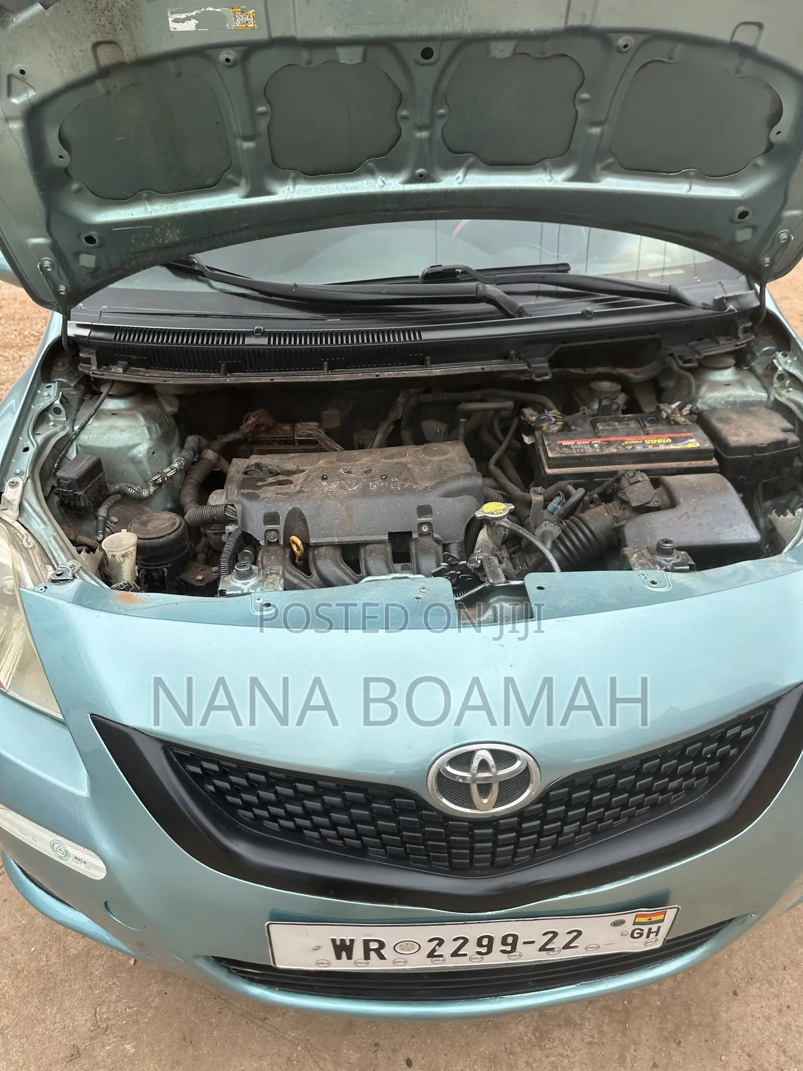 Toyota Yaris 2010 Green