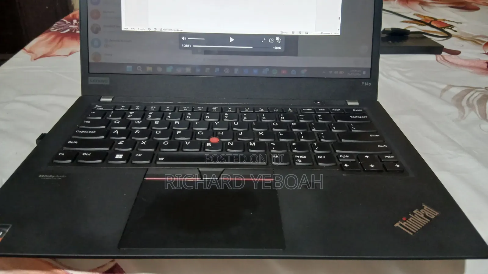 Laptop Lenovo ThinkPad P14s 16GB AMD Ryzen 7 SSD 256GB