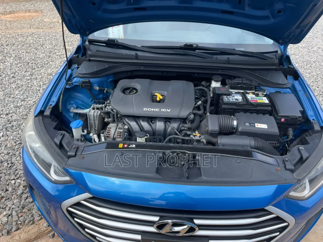 Hyundai Elantra 2017 Blue