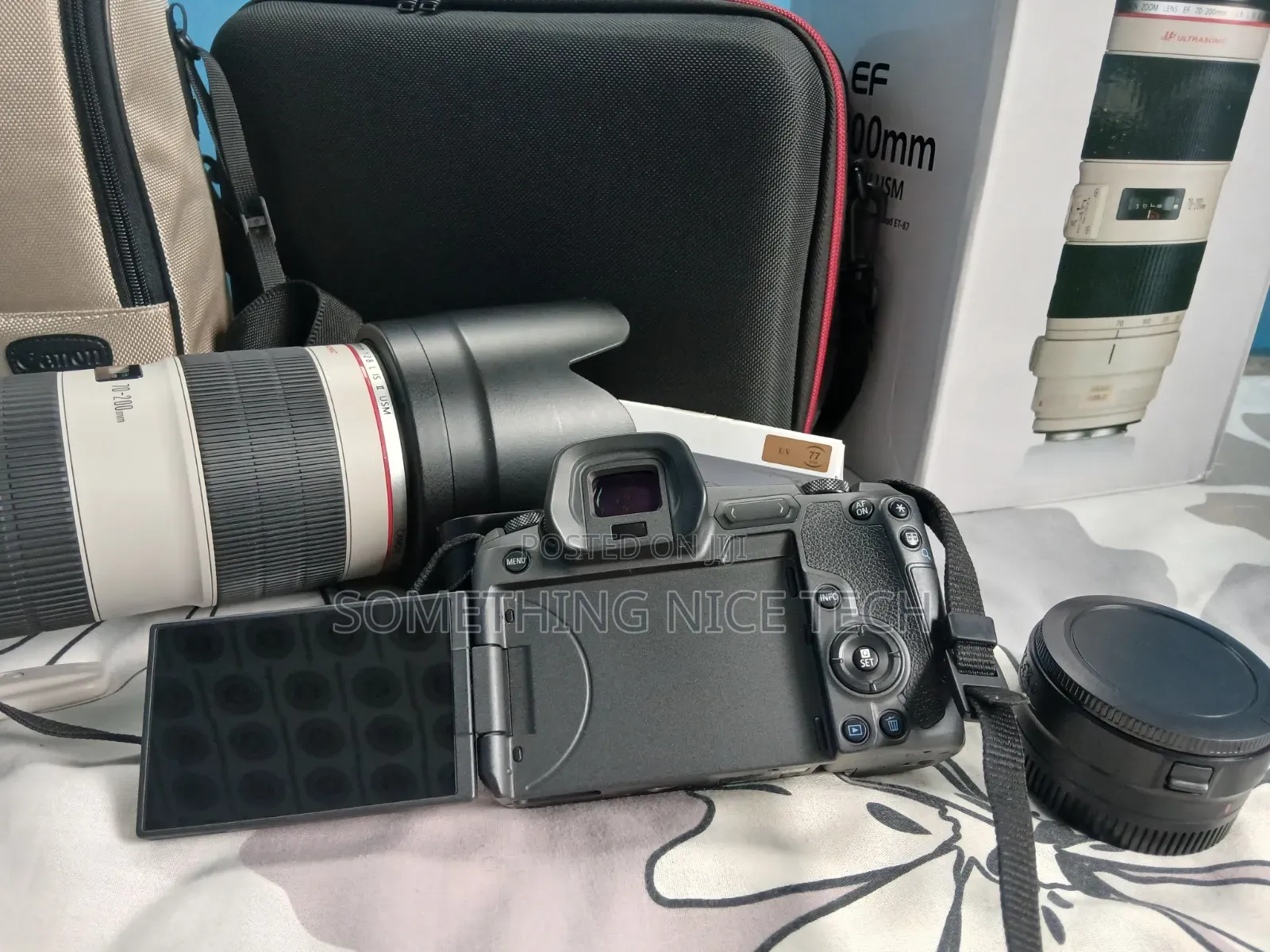 Canon R With Ef 70-200mm F2.8 Lens