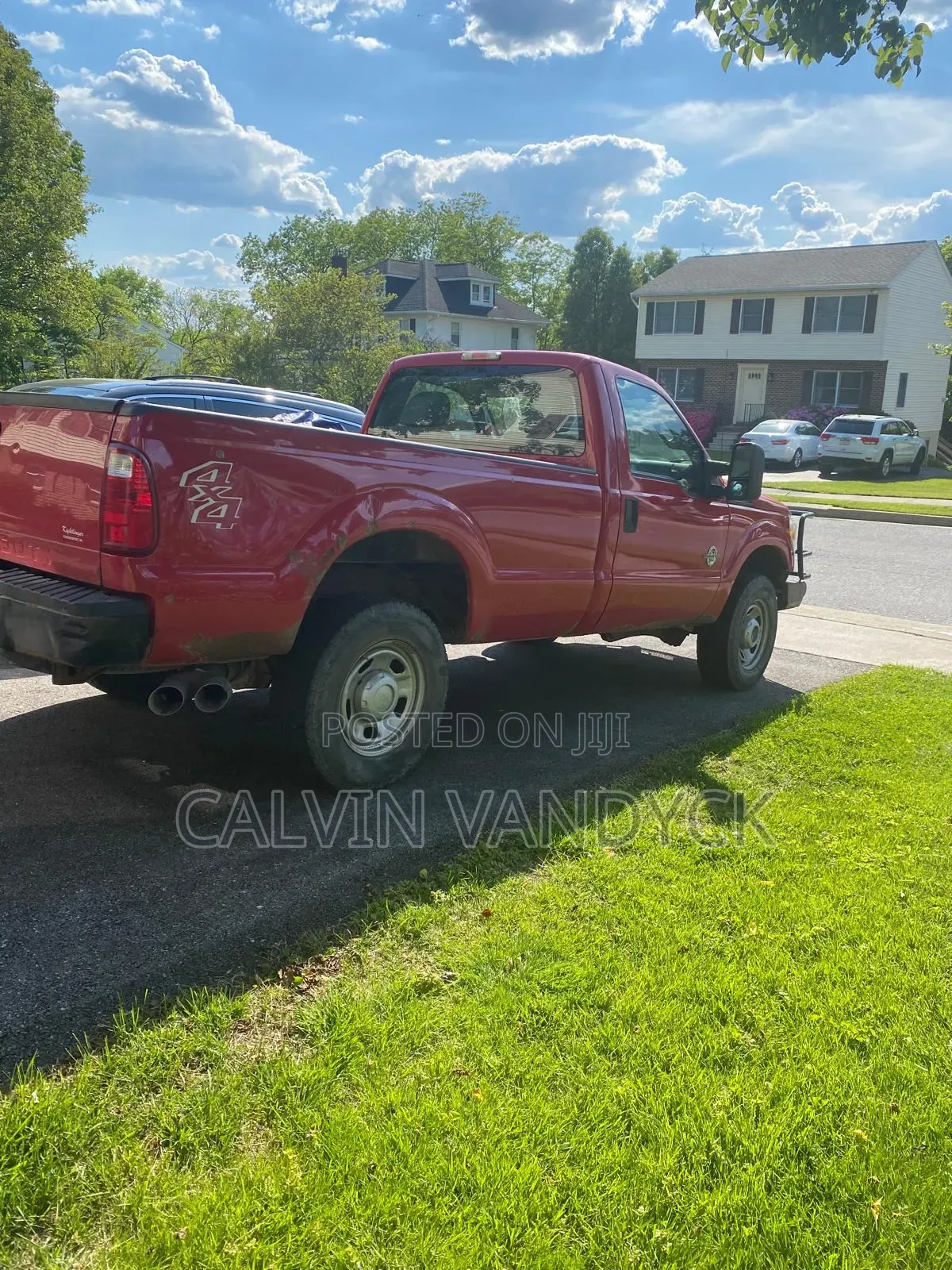 Ford F-250 XLT 2011 Red