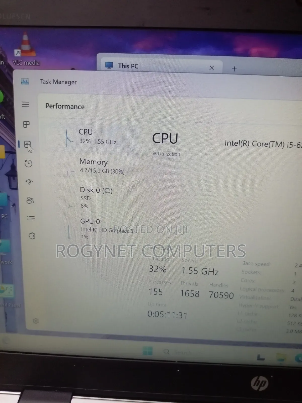 Laptop HP EliteBook 840 G3 16GB Intel Core i5 SSD 256GB