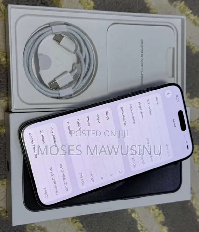 Apple iPhone 15 Pro Max 256 GB Gray