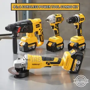 21V Brushless 4-in-1 Cordless Power Tool Combo Kit