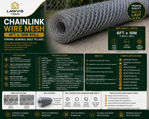 Chainlink Mesh / Wire Mesh / 10m.