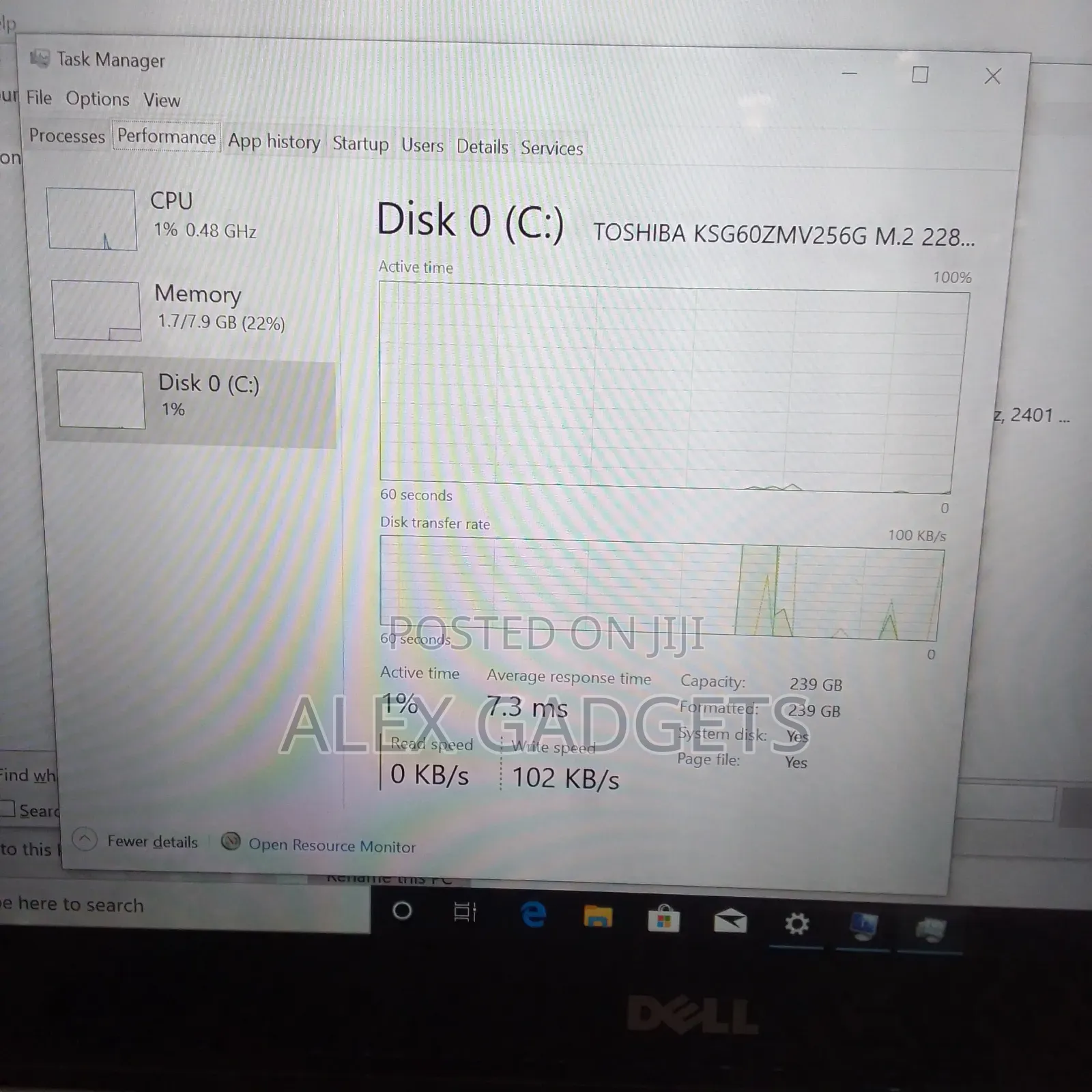 Laptop Dell Inspiron 13 5368 8GB Intel Core i5 SSD 256GB