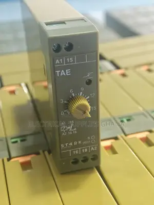 STARK TAE Adjustable on Delay Timer Relay DIN Rail Mount