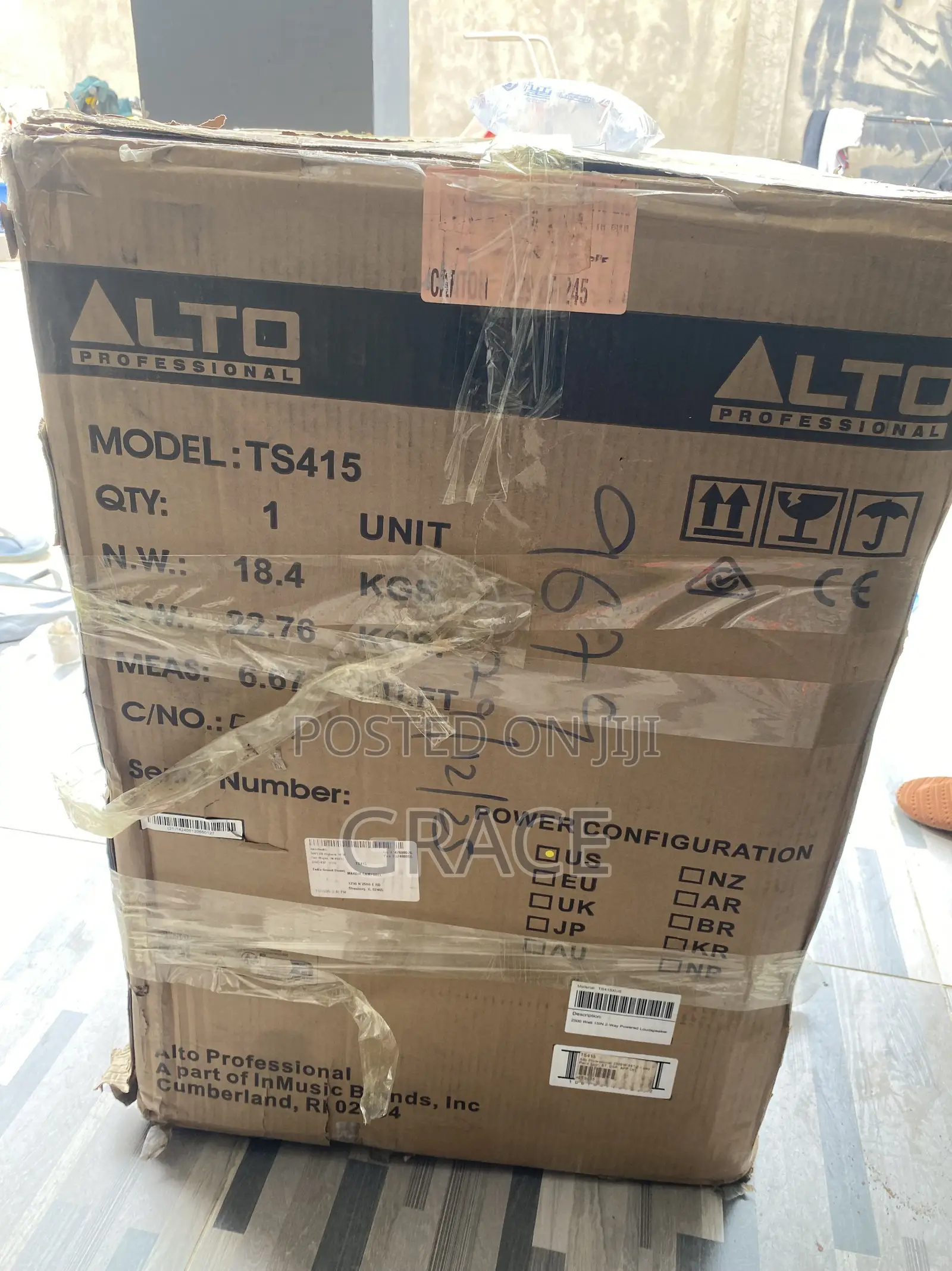 Alto TS415 15 Inches Professional (2500 Watts)