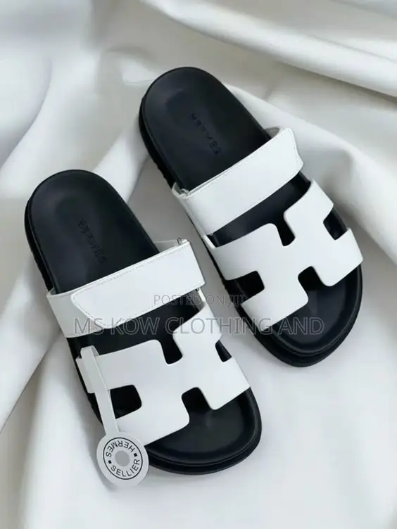 Hermes Slippers With a Box