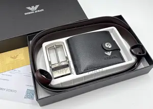 Men’s Belt and Wallet